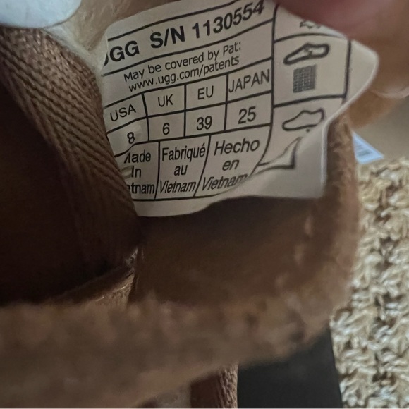 NWT UGG Neumel Platform Strap Chukka Boot Chestnut Size Women's 8 - Picture 15 of 16